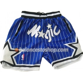 NBA Orlando Magic Pantalones de Bolsillo para Hombre Azul Swingman
